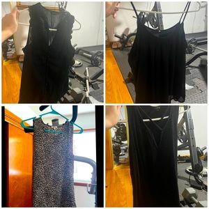 FOUR size medium tank tops